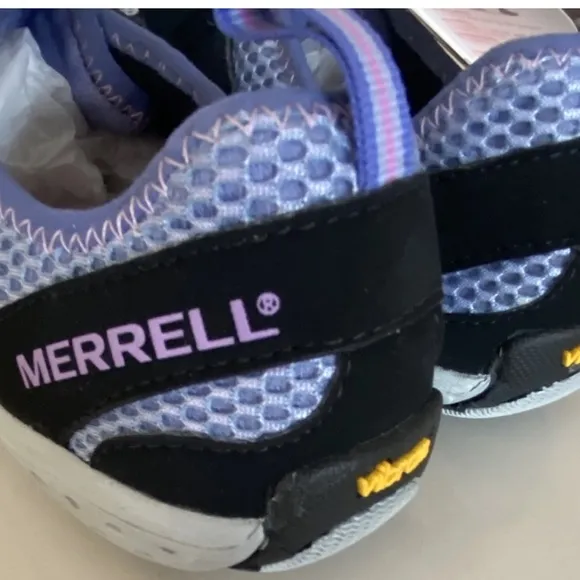 🆕 Merrell Barefoot Trail Glove Vibram Youth Girls Size 7 Shoes lavendar Lustre