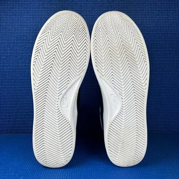 🔴 NIKE COURT ROYALE 2 Men`s Size 10 White Black Athletic Shoes CQ9179-100