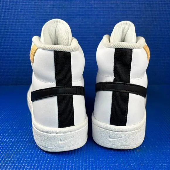 🔴 NIKE COURT ROYALE 2 Men`s Size 10 White Black Athletic Shoes CQ9179-100