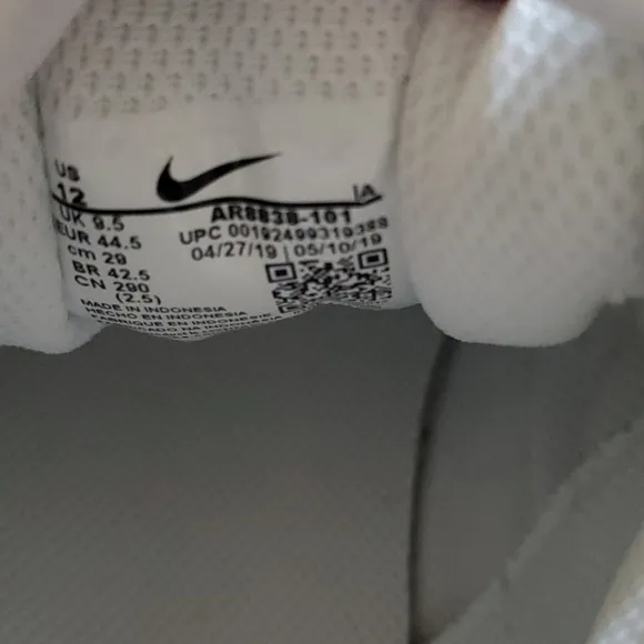 🆕️ NIKE LITE 2 COURT WHITE SNEAKERS AR8833-101
