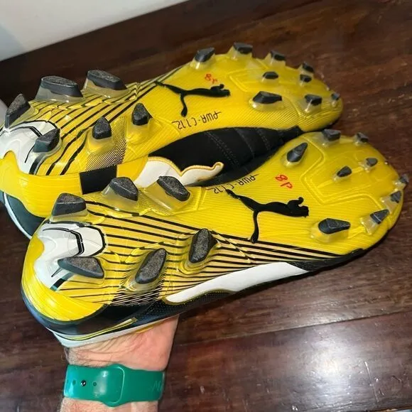 2014 Puma Powercat Pwr-C 1.12 Pittsburgh Steelers colors Soccer shoes cleats 13