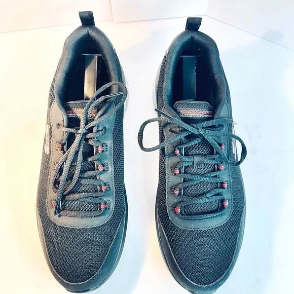 2024 Skechers 10oz Ultra Light Lace Up Running Shoes Mens Size 11 Black Mesh