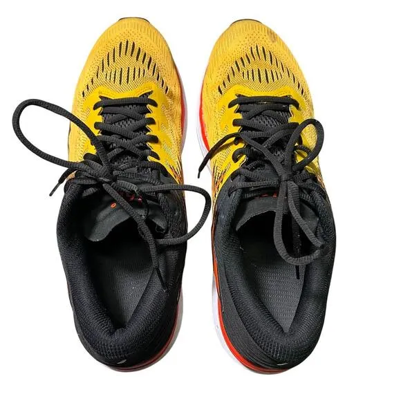 361 Degrees Mens Sensation 4 Y906-2309 Yellow Running Shoes US 12.5 EU 47