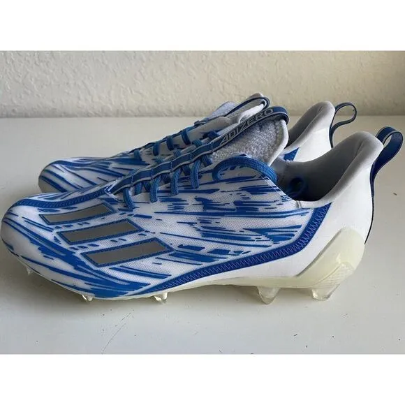 Adidas Adizero 12.0 Football Cleats HR1594 Blue Ice Splash Promo Men’s Sz 12