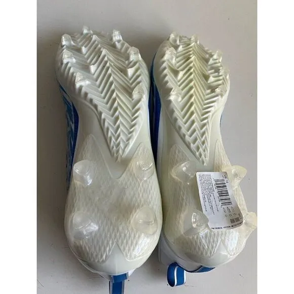 Adidas Adizero 12.0 Football Cleats HR1594 Blue Ice Splash Promo Men’s Sz 12