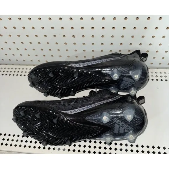 Adidas AdiZero 12.0 Mens Football Cleats Size 14 Triple Black GW5060