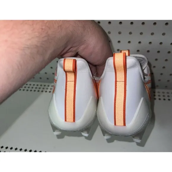 Adidas AdiZero 12.0 Mens Football Cleats Size 14 White Orange H03639