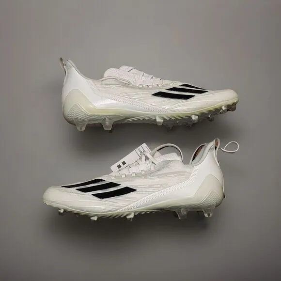 Adidas Adizero 2023 Mens Football Cleats Size‎ 14 White Black GX4049