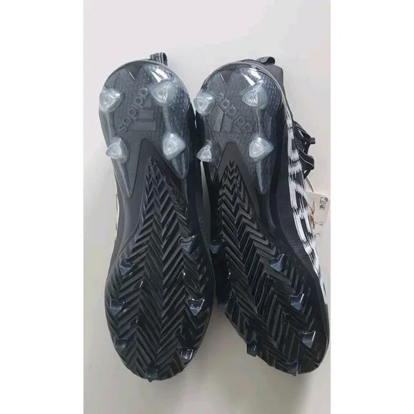 Adidas Adizero 21 Black White 2022 Men's Football Cleats Size 14
