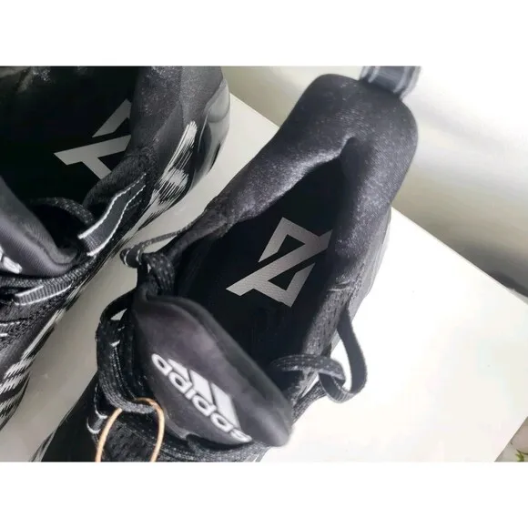 Adidas Adizero 21 Black White 2022 Men's Football Cleats Size 14