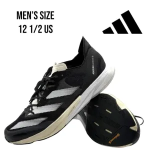 adidas Adizero Adios 8 Men's Running Shoe Size 12.5 Carbon White Race Sneaker