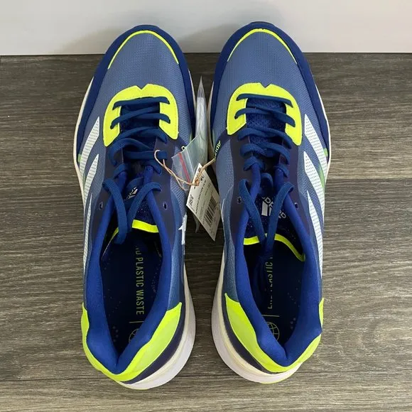Adidas Adizero Boston 10 Marathon Running Shoes Victory Blue GY0929 Mens Size 13