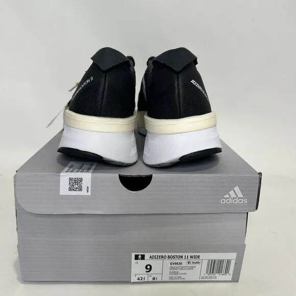 Adidas Adizero Boston 11 Marathon Shoes “Black Sail” 2024