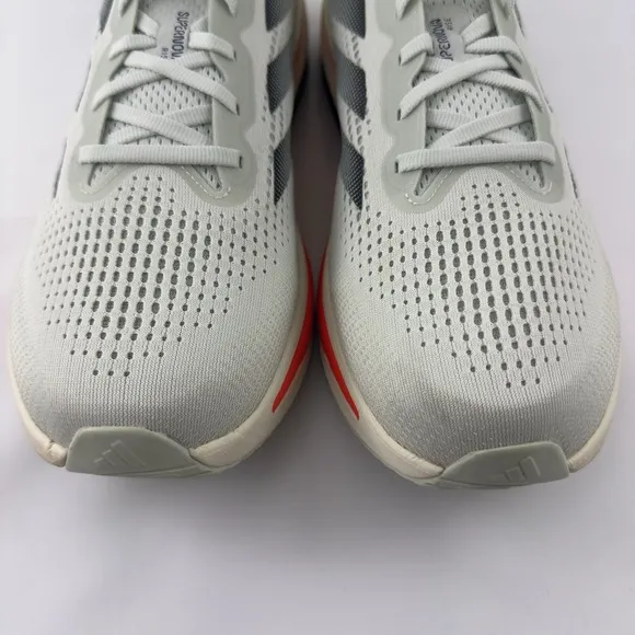 Adidas Adizero Boston 12 Running Shoes Men's Size 12.5 | White/Red/Black