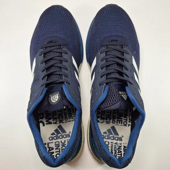 Adidas Adizero Boston 7 Marathon Running Sneakers Shoes EF7631 Men's Size 10