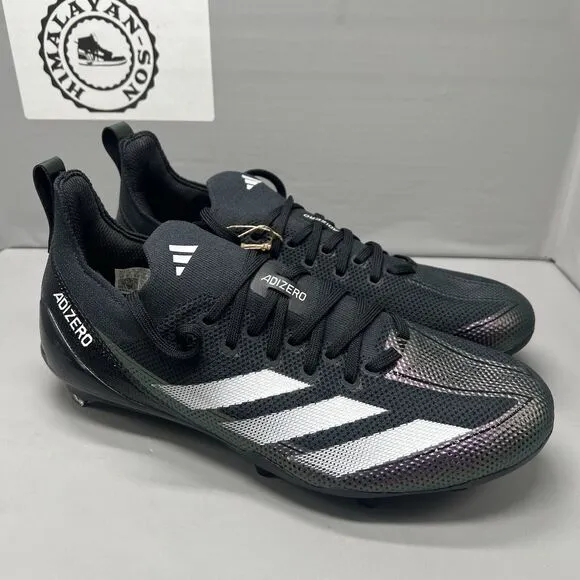 Adidas Adizero Electric  Football Cleats Black IE3285 Men Size 10 NEW
