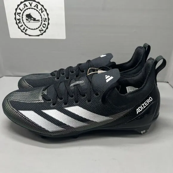 Adidas Adizero Electric  Football Cleats Black IE3285 Men Size 10 NEW