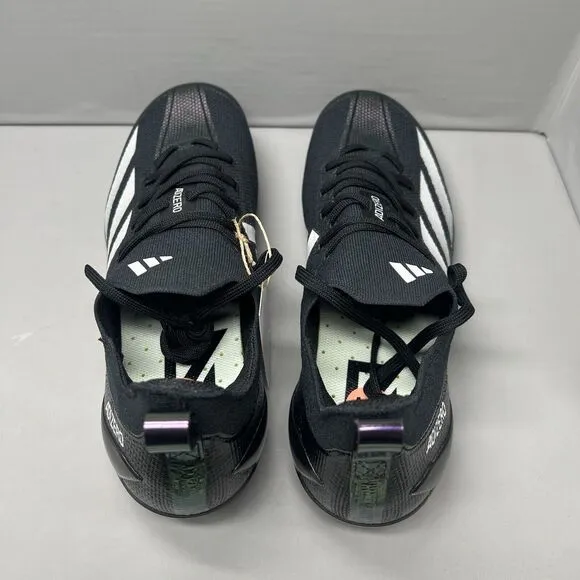 Adidas Adizero Electric  Football Cleats Black IE3285 Men Size 10 NEW