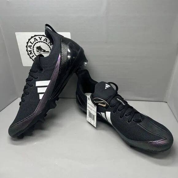 Adidas Adizero Electric  Football Cleats Black IE3285 Men Size 10 NEW