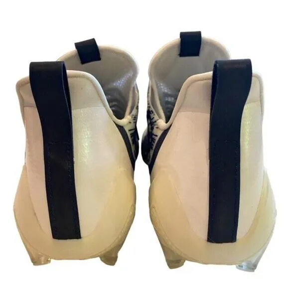 Adidas Adizero Football Lacrosse Cleats White Blue Striped GZ6912 Men Size 12