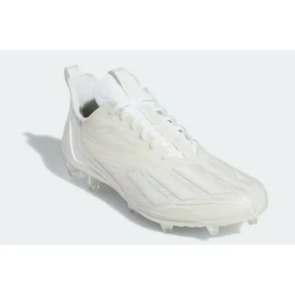 Adidas AdiZero Primeknit Football Cleats GX5413 White Men's sizes 7 &amp; 10 NWOB