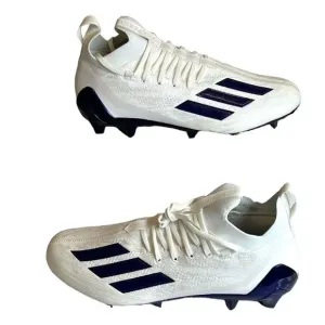 Adidas Adizero Primeknit Men's Football Cleats Purple White Size 12 HP8743