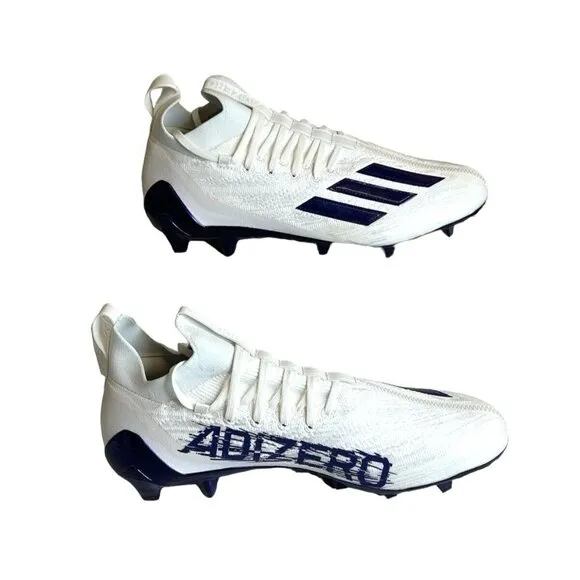 Adidas Adizero Primeknit Men's Football Cleats Purple White Size 12 HP8743