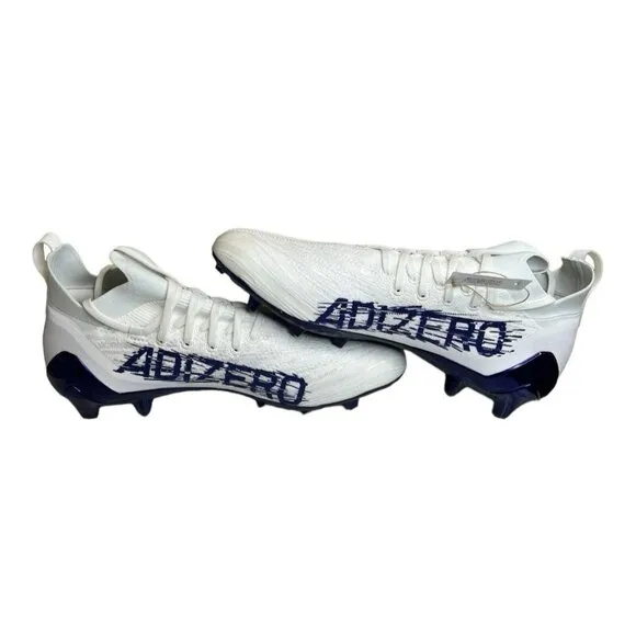 Adidas Adizero Primeknit Men's Football Cleats Purple White Size 12 HP8743