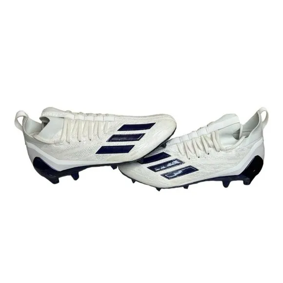 Adidas Adizero Primeknit Men's Football Cleats Purple White Size 12 HP8743