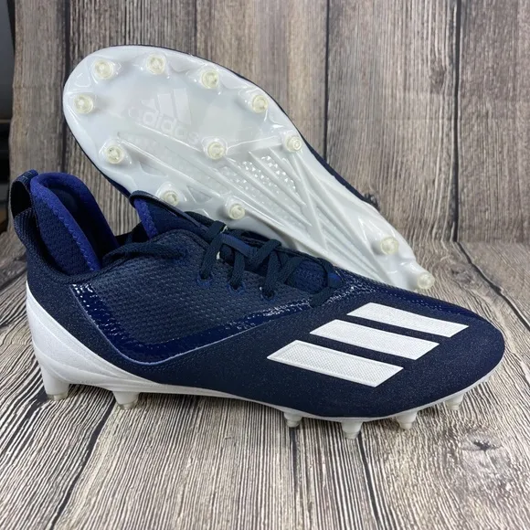 Adidas Adizero Scorch Football Cleats Navy Blue/White/Mystery Ink FX4250
