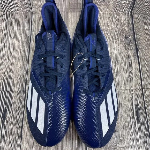 Adidas Adizero Scorch Football Cleats Navy Blue/White/Mystery Ink FX4250