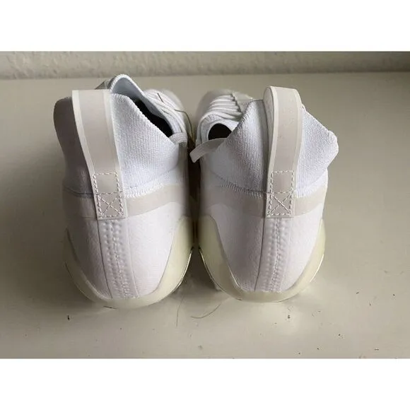 Adidas ADIZERO Primeknit Triple White Chrome Football Cleats GX5420 Men’s Sz 15