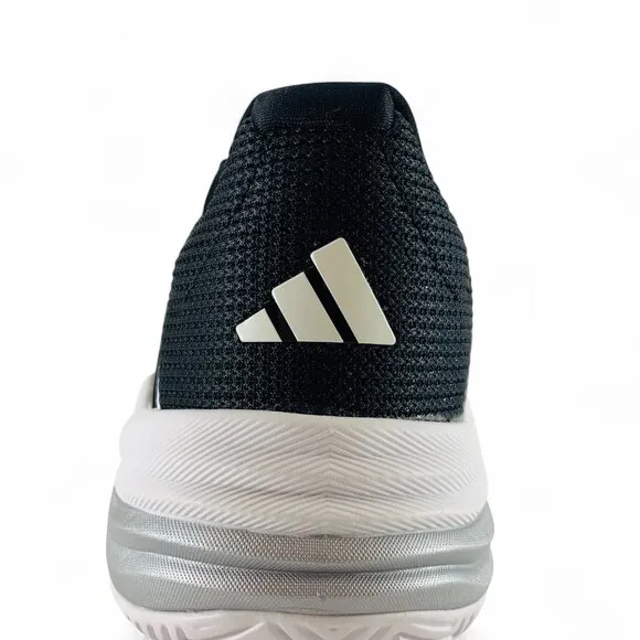 adidas Barricade 13 White Black Grey Men's Tennis Pickleball Shoes IF0465