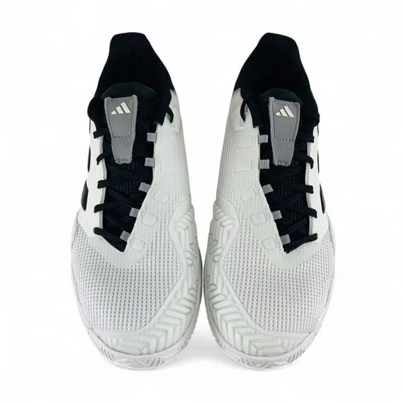 adidas Barricade 13 White Black Grey Men's Tennis Pickleball Shoes IF0465
