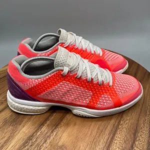 adidas Barricade Boost Shoes Size 10 Hard Court Tennis Orange STELLA MCCARTNEY