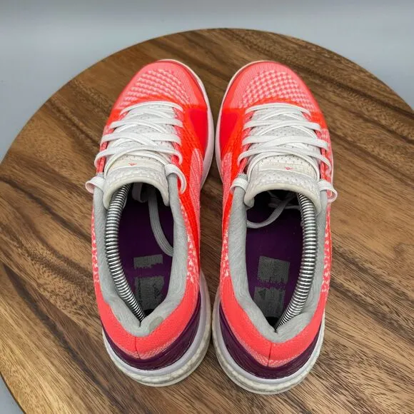 adidas Barricade Boost Shoes Size 10 Hard Court Tennis Orange STELLA MCCARTNEY
