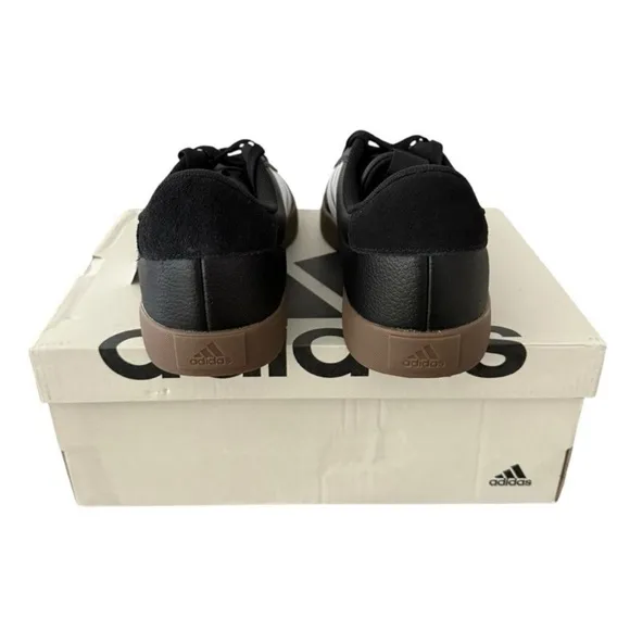 Adidas Black and White Skateboarding Shoes VL Court 3.0 ID6286 Men’s Size 8
