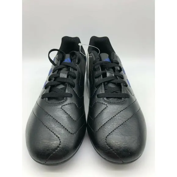 Adidas Boys Goletto Vii Fg J Black/Royal Soccer Shoes FV2894 Size 5 NWT