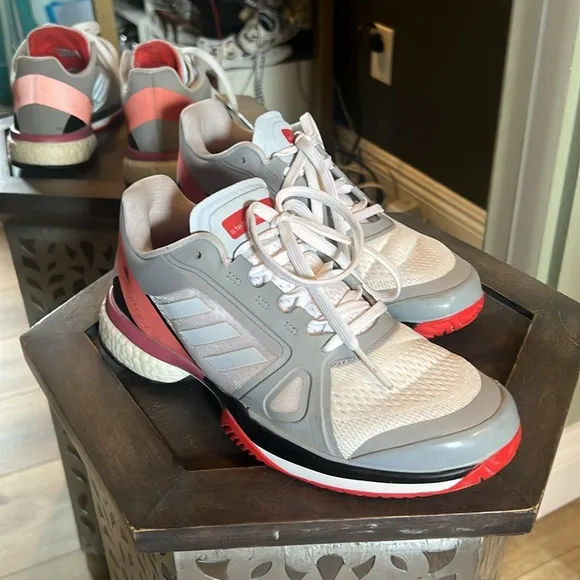 Adidas by Stella McCartney Size 6.5, Barricade Boost All-Court