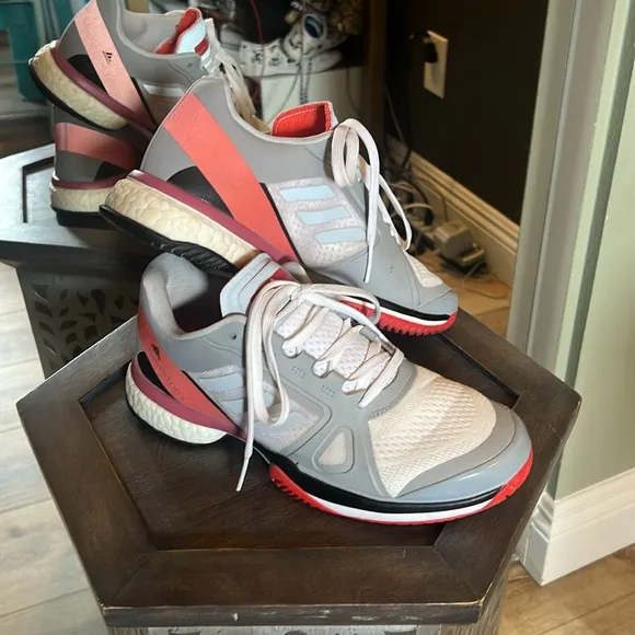 Adidas by Stella McCartney Size 6.5, Barricade Boost All-Court