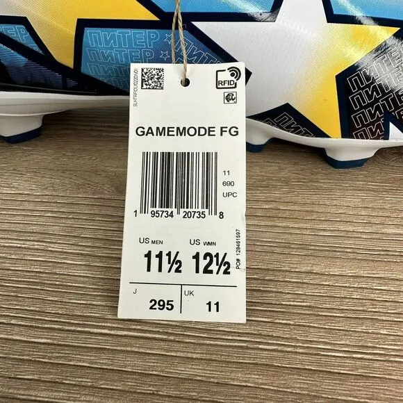 Adidas Cleats Men's 11.5 Multicoclor Gamemode Firm Ground‎ Soccer Champions