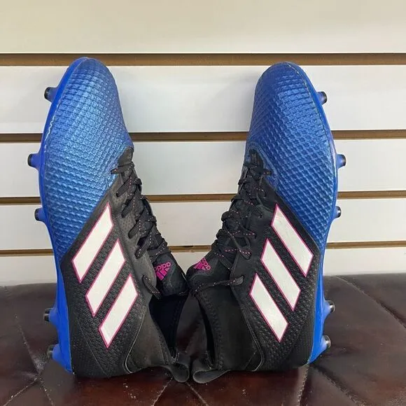 ADIDAS Cleats Prime Mesh Ace Football Boots Shoes BA8505 Size 11 VGC Blue