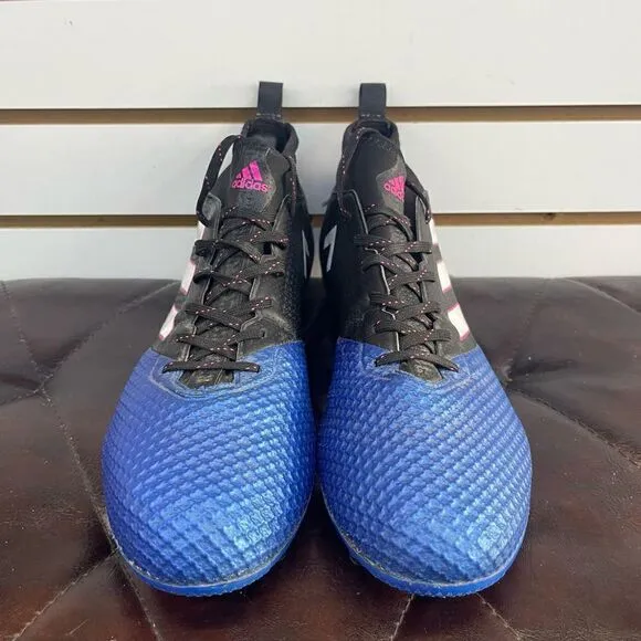 ADIDAS Cleats Prime Mesh Ace Football Boots Shoes BA8505 Size 11 VGC Blue