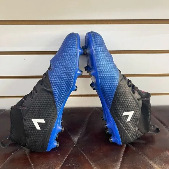 ADIDAS Cleats Prime Mesh Ace Football Boots Shoes BA8505 Size 11 VGC Blue