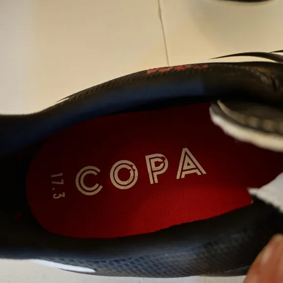 Adidas Copa 17.3 Men's Cleats Soccer Shoes Black White BA89716 Size 11.5