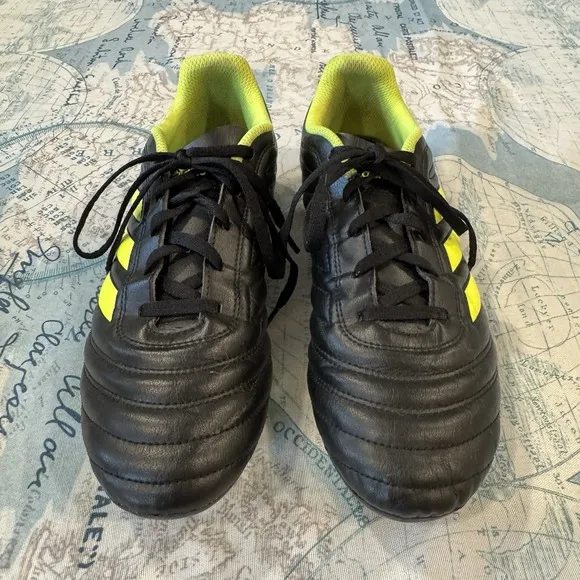 Adidas Copa 19.4 FG BB8091 Men's Soccer Cleats Futbol Shoes Black Yellow Sz 7.5