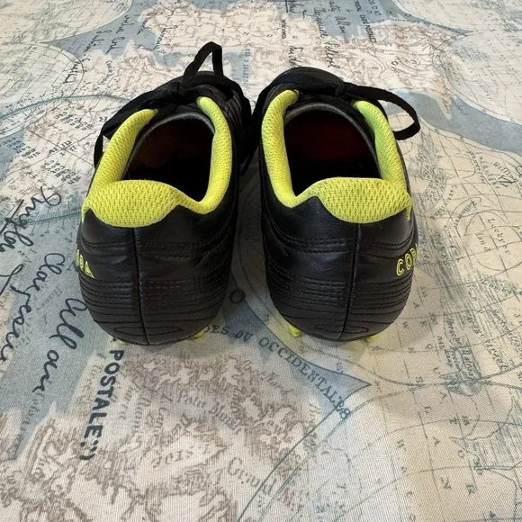 Adidas Copa 19.4 FG BB8091 Men's Soccer Cleats Futbol Shoes Black Yellow Sz 7.5