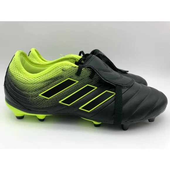 adidas Copa Gloro 19.2 FG Men's Soccer Shoes BB8089 Black Yellow Size 12 NWT