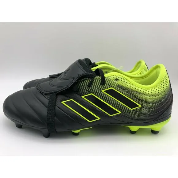 adidas Copa Gloro 19.2 FG Men's Soccer Shoes BB8089 Black Yellow Size 12 NWT