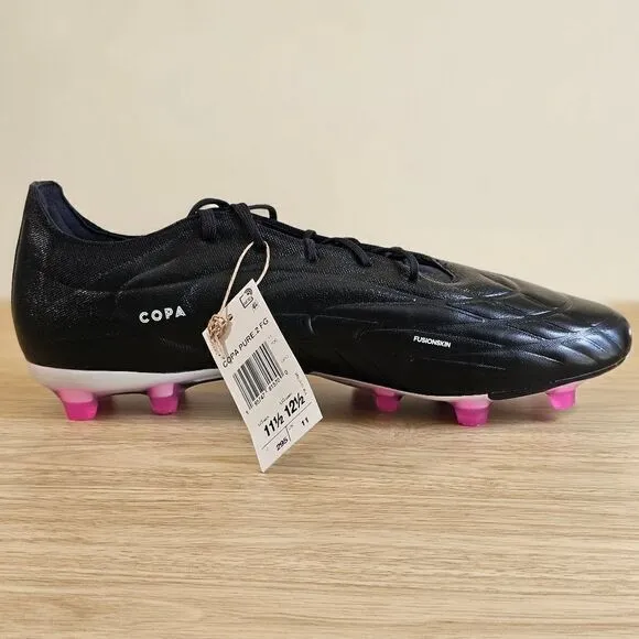 Adidas Copa Pure .2 FG Soccer Cleats Women's 11.5 Black White Shoes Messi Pink